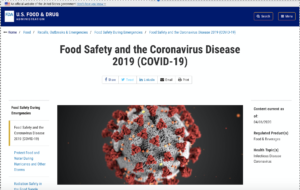 Cover photo for New COVID-19 Guidance From FDA